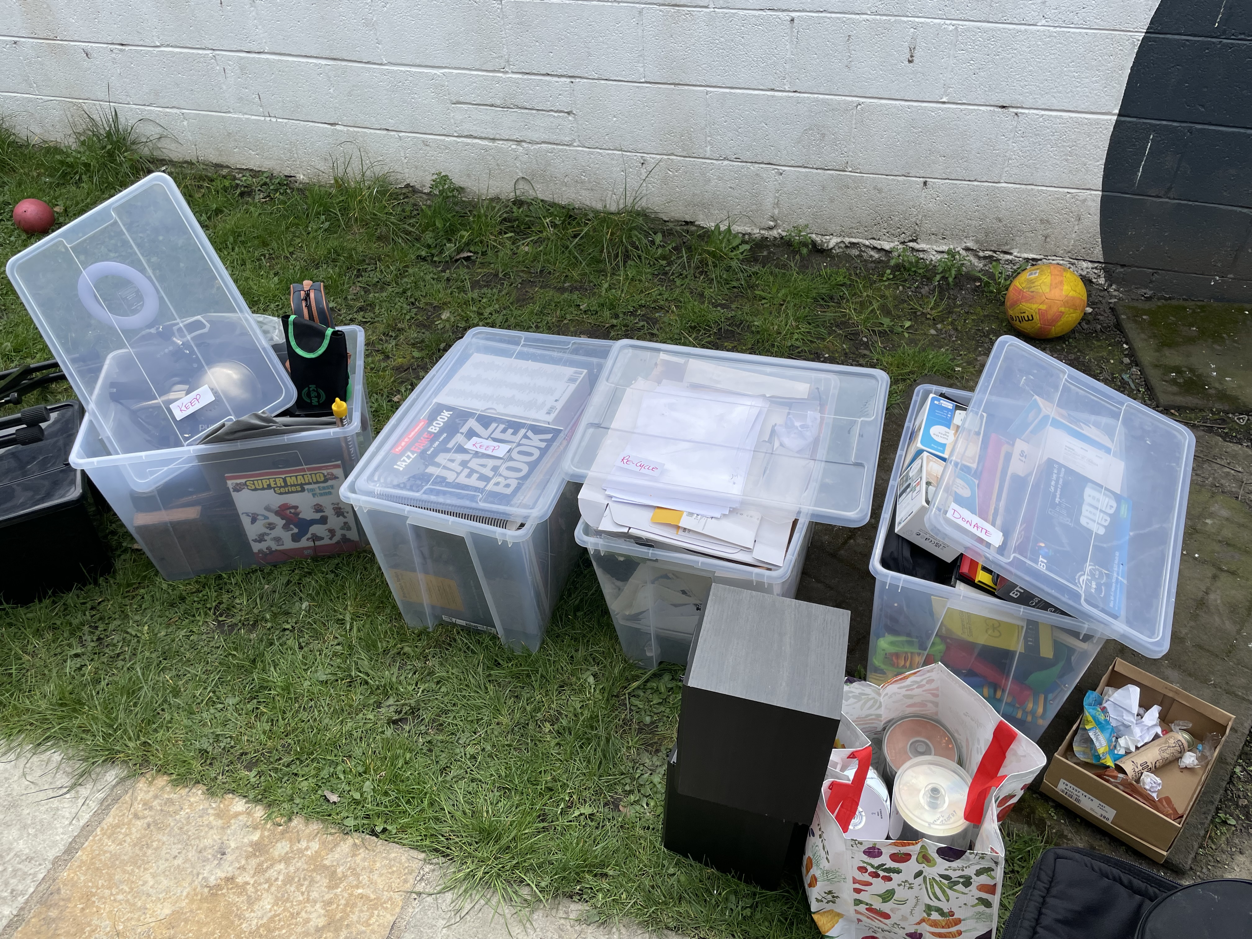 Sorting for repurposing, recycling and donations